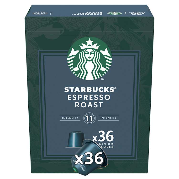 Starbucks Espresso Roast Coffee Dark Capsules