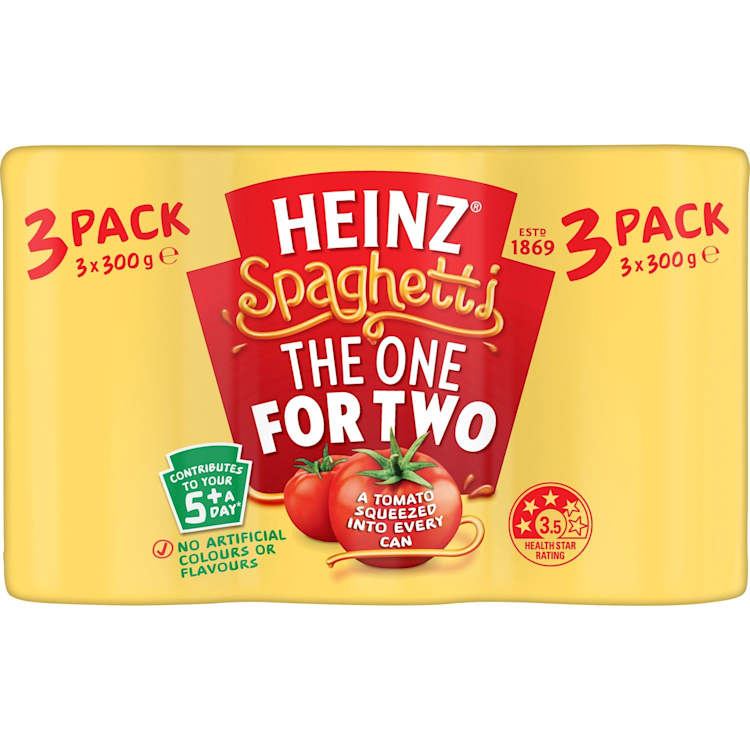 Heinz Spaghetti Tomato and Cheese