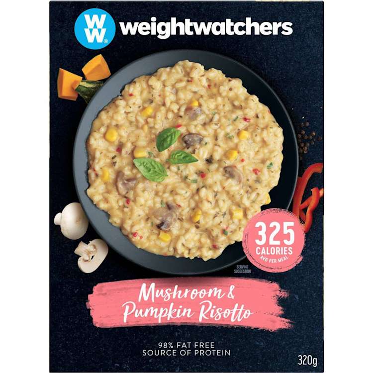 Weight Watchers Classic Mushroom & Pumpkin Risotto