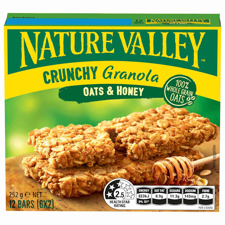 Nature Valley Crunchy Oats & Honey Granola Bars
