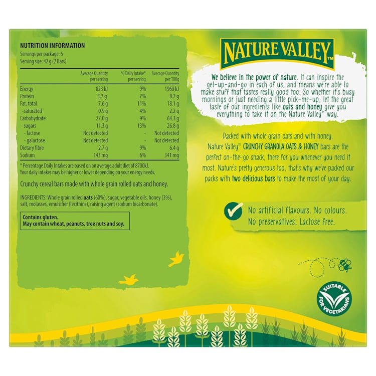 Nature Valley Crunchy Oats & Honey Granola Bars