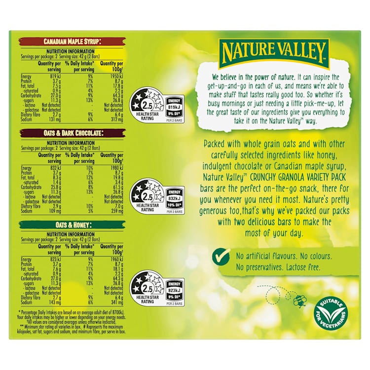 Nature Valley Crunchy Variety Granola Bars