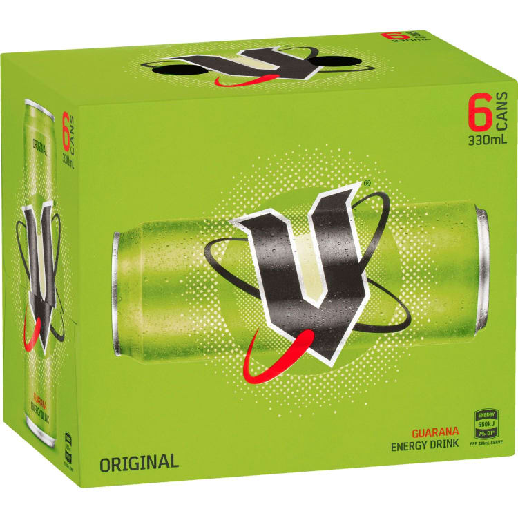 V Energy Drink Green
