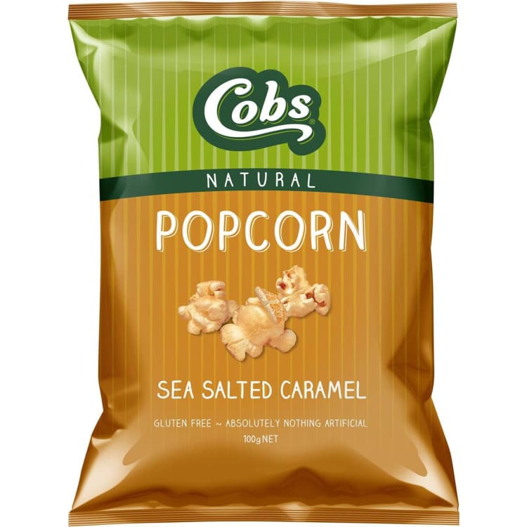 Cobs Popcorn Sea Salted Caramel Gluten Free