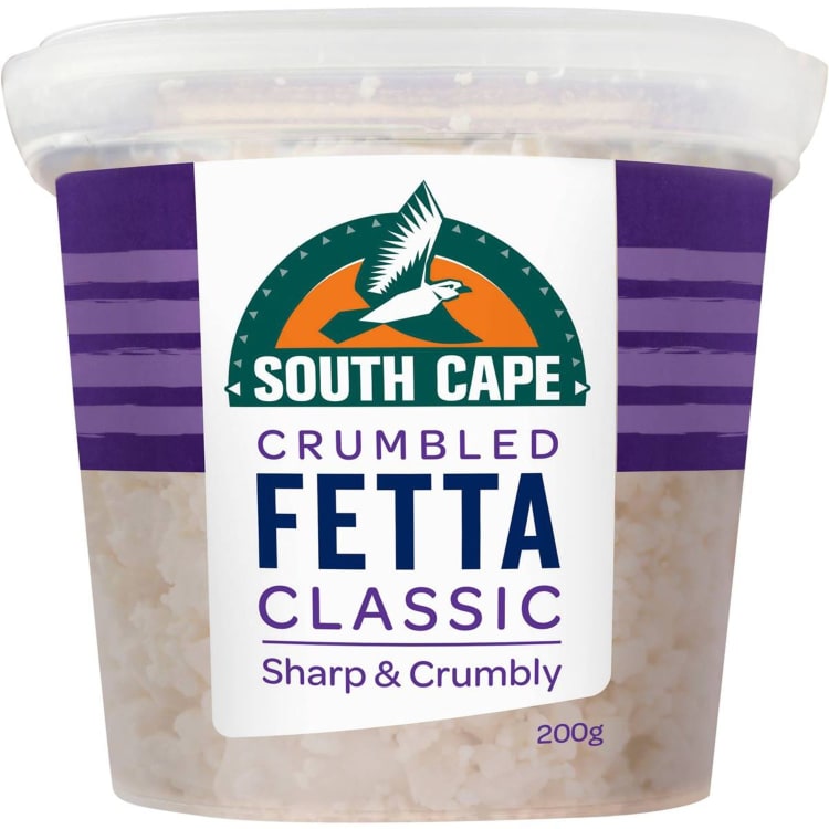 South Cape Cheese Feta Crumbled Tub