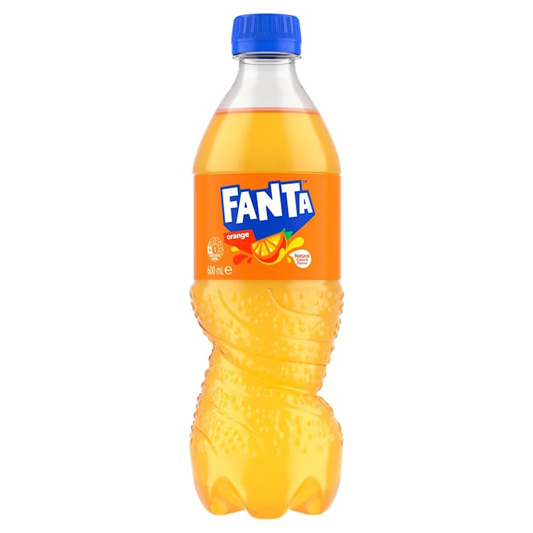 Fanta Orange Soft Drink Bottle