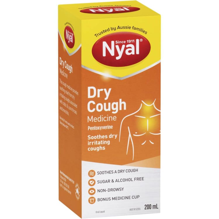 Nyal Cough Medicine For Dry Coughs
