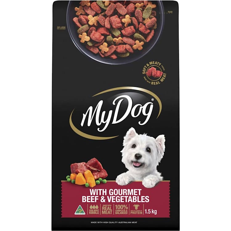 My Dog Gourmet Beef With Roast Vegetables Flavours Dry Food
