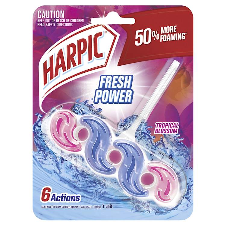 Harpic Fresh Power Toilet Cleaner Itb Tropical Blossom