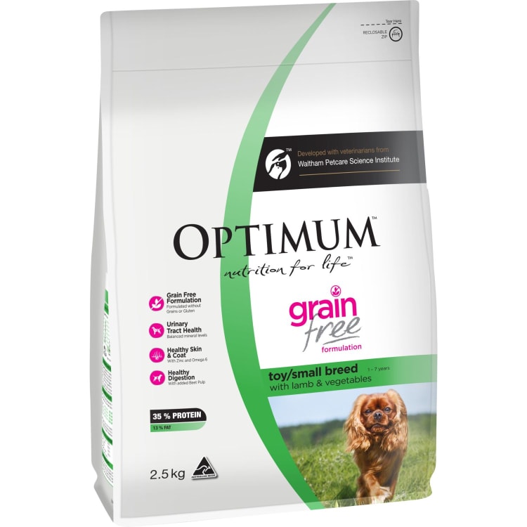 Optimum dog food on special hot sale