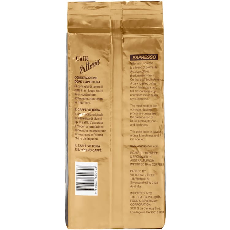 Vittoria Espresso Ground Coffee