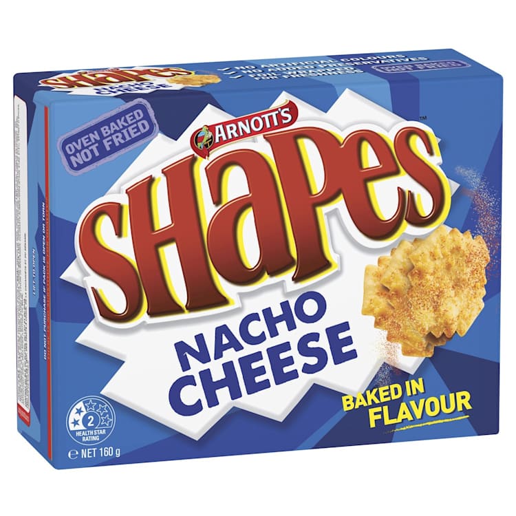 Arnott's Shapes Nacho Cheese
