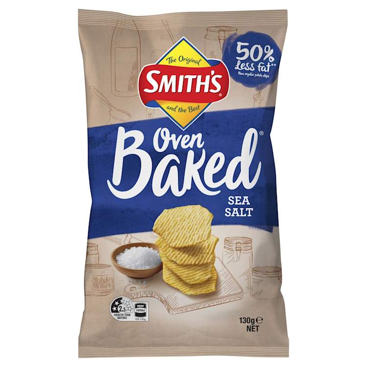 Smith's Oven Baked Sea Salt