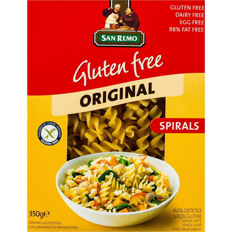 San Remo Gluten Free Original Spirals