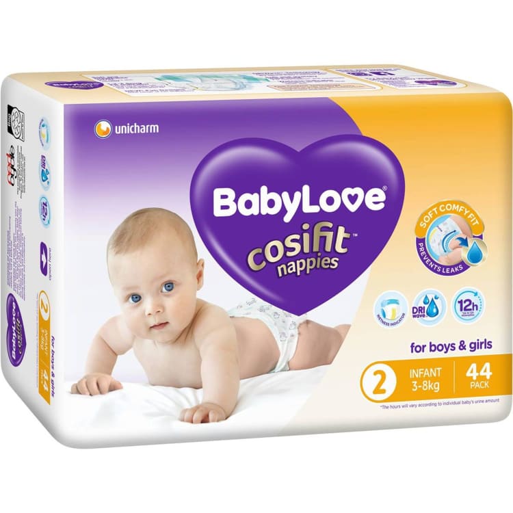 BabyLove Cosifit Bulk Nappies Infant