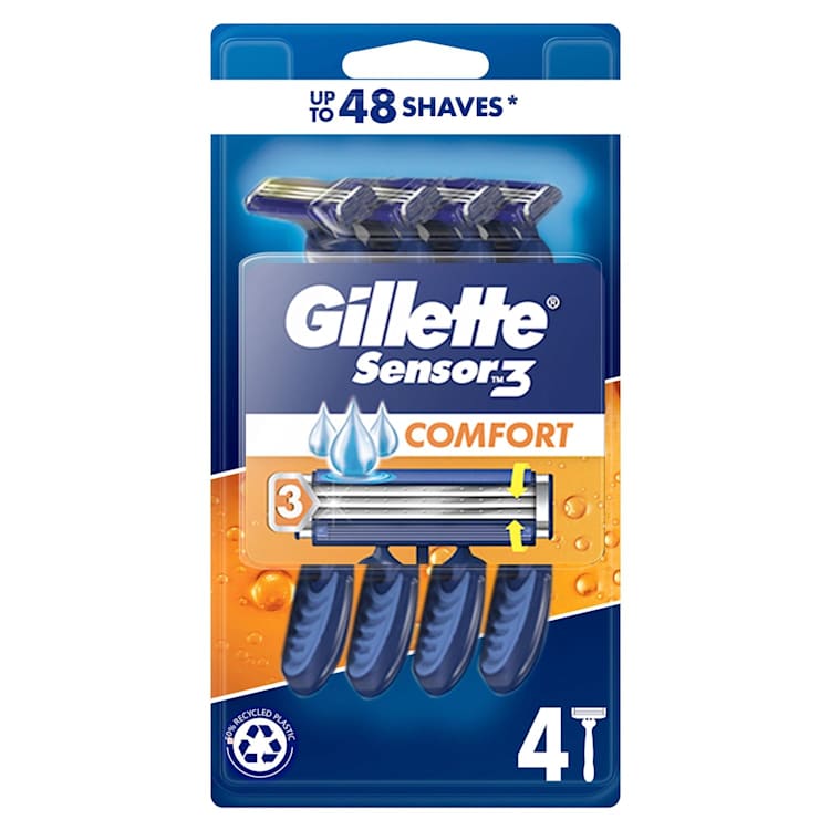 Gillette Sensor 3 Comfort Disposable Razors
