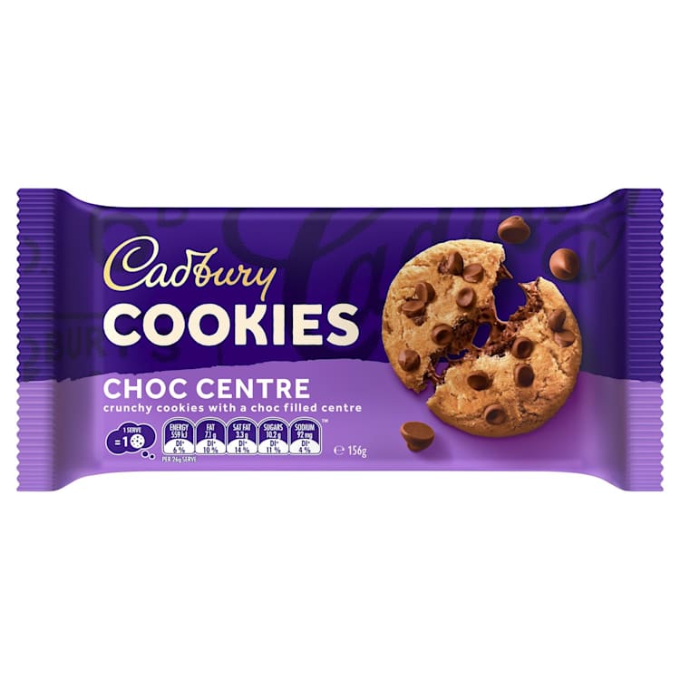 Cadbury Cookie Crunchy Choc Filled