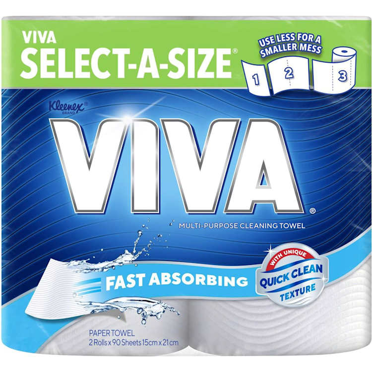 Viva Select A Size Paper Towel White