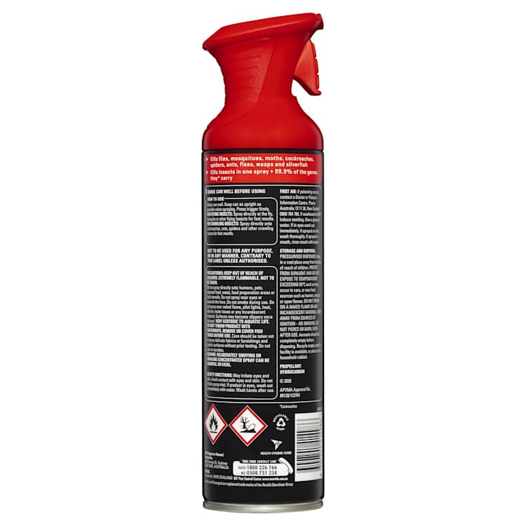 Mortein Powergard All In One Insect Killer Spray Eucalyptus