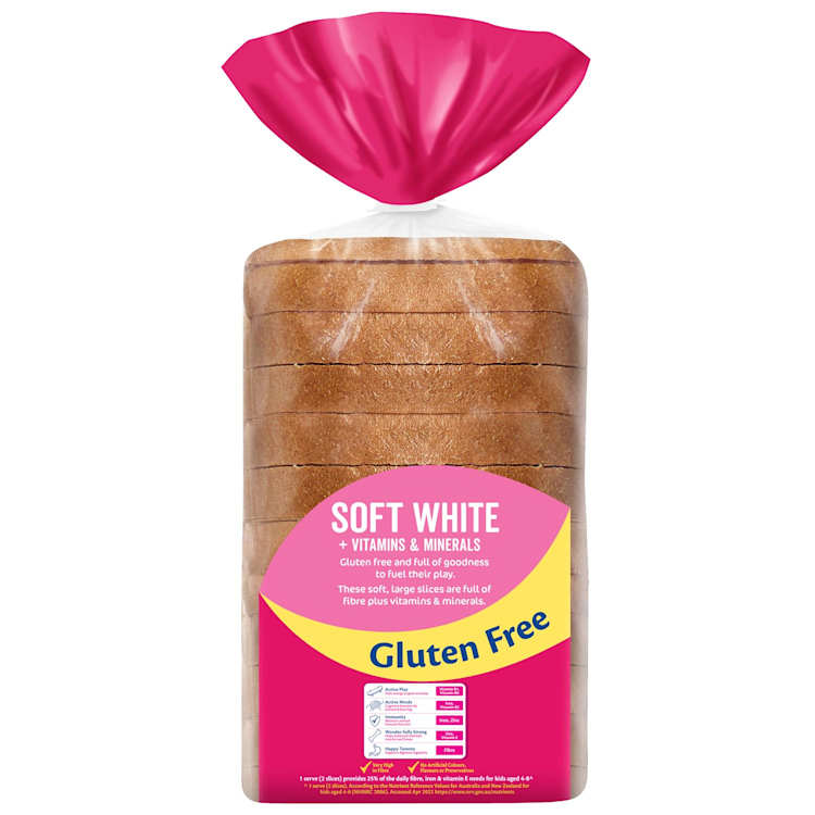 Wonder Gluten Free Vitamins & Minerals White