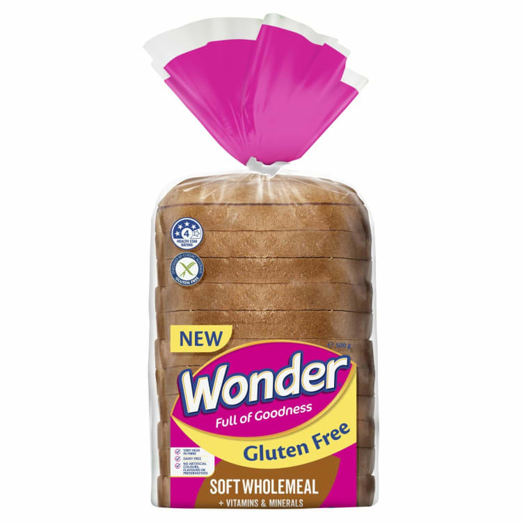 Wonder Gluten Free Vitamins & Minerals Wholemeal