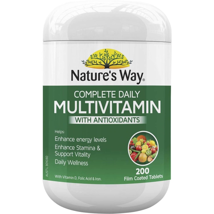 Nature's Way Complete Daily Multivitamin Tablets