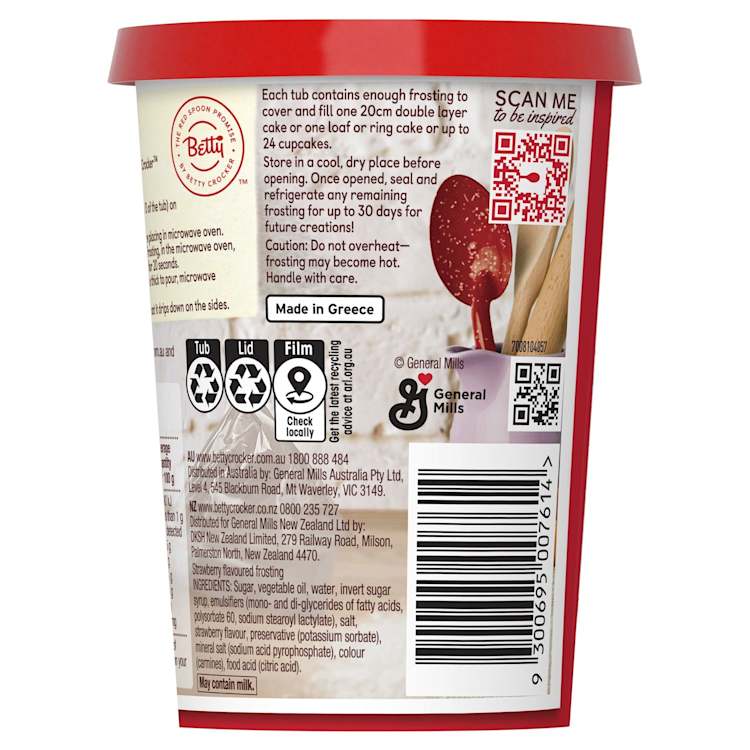 Betty Crocker Strawberry Frosting