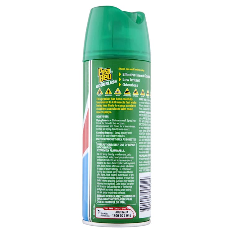 Pea Beu Odourless Insect Killer Spray Fast Killing Aerosol