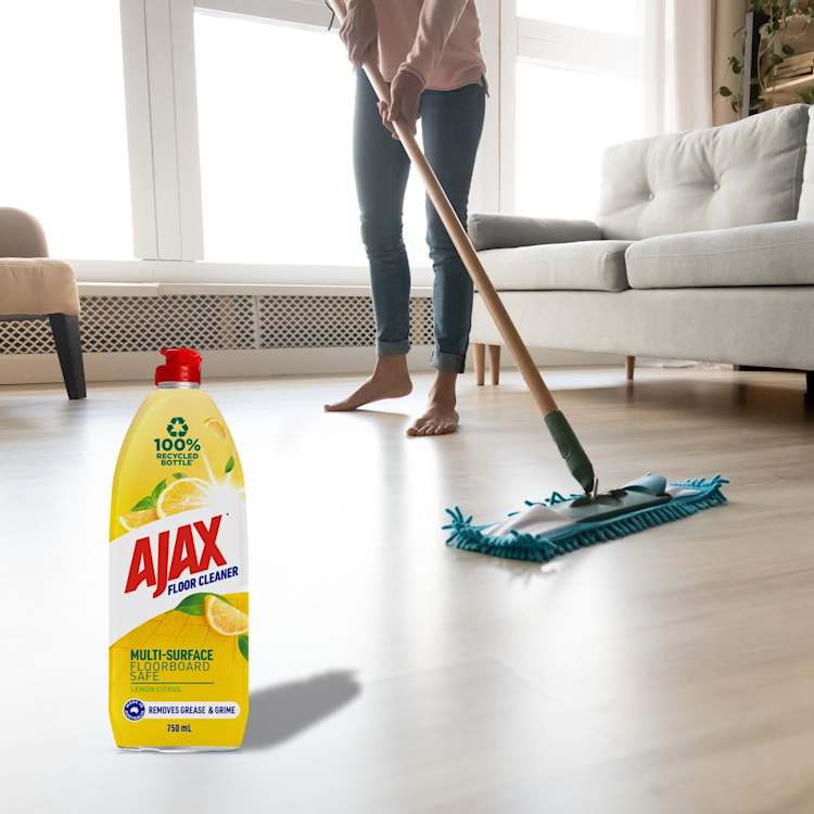 Ajax Floor Cleaner Lemon