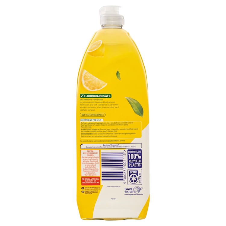 Ajax Floor Cleaner Lemon