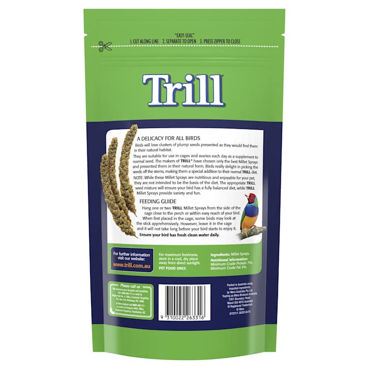 Trill Millet Sprays