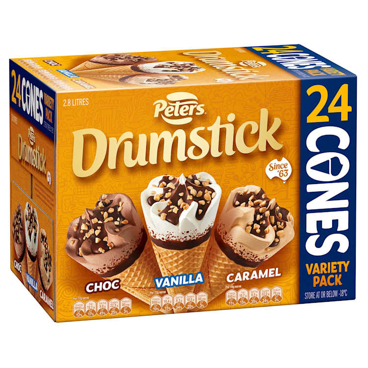 Peters Drumstick Classic Mixed Ice Creams