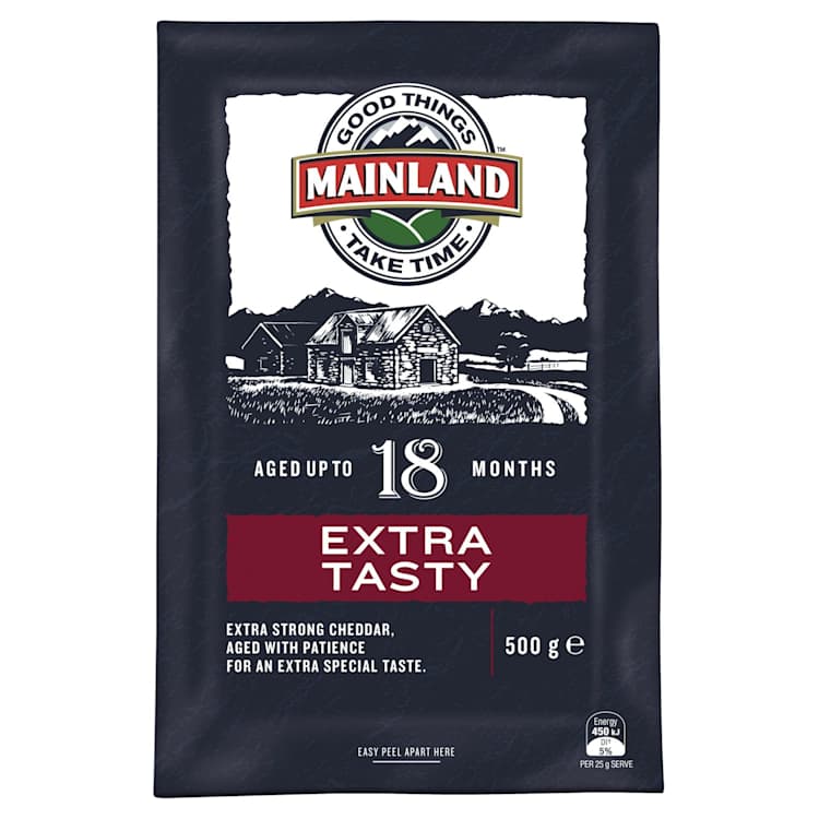 Mainland Extra Tasty Cheddar Cheese Block