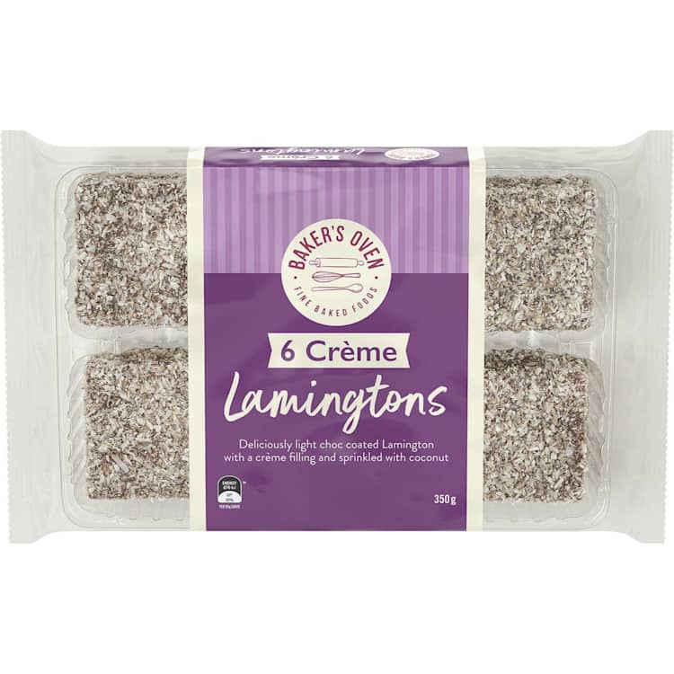 Baker's Oven Cream Lamington