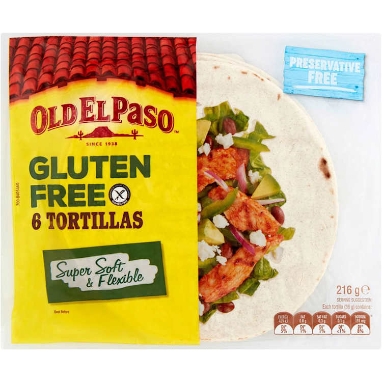 Old El Paso Gluten Free Tortilla