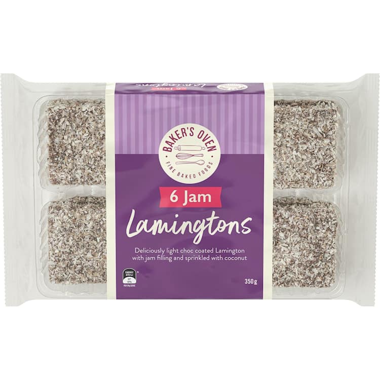 Baker's Oven Jam Lamington