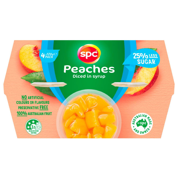 SPC Peaches Reduced Sugar