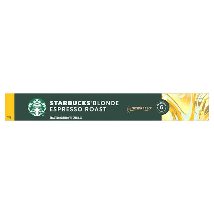 Starbucks By Nespresso Blonde Espresso Roast Coffee Pods