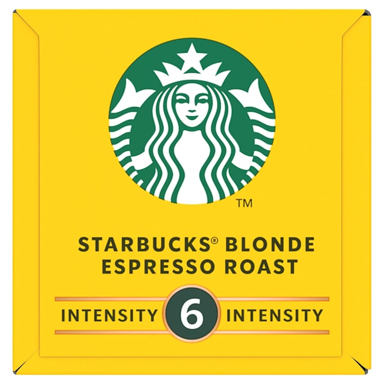 Starbucks By Nespresso Blonde Espresso Roast Coffee Pods