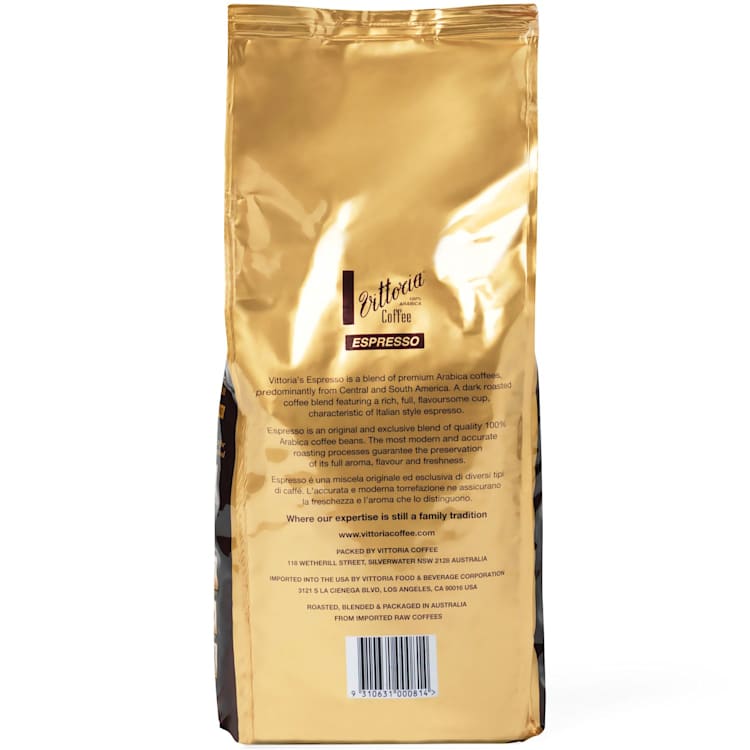 Vittoria Espresso Coffee Beans