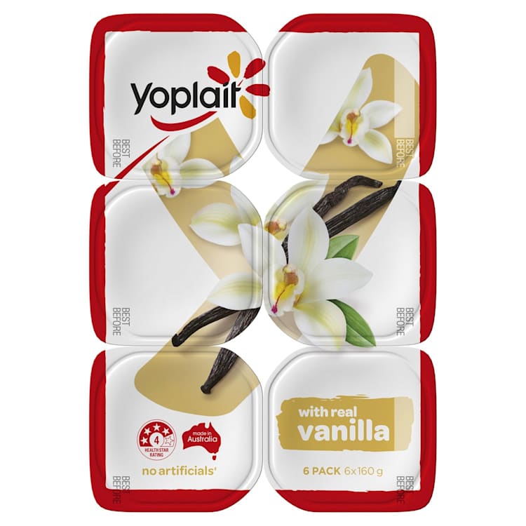 Yoplait Vanilla Yoghurt Multipack