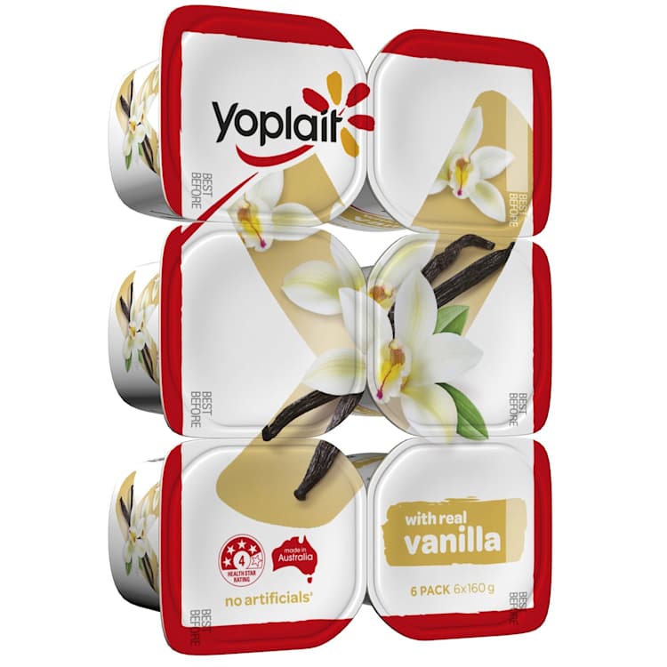 Yoplait Vanilla Yoghurt Multipack