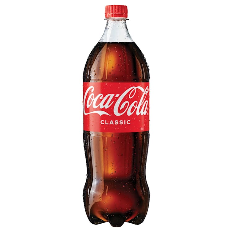 Coca-Cola Classic Soft Drink Bottle
