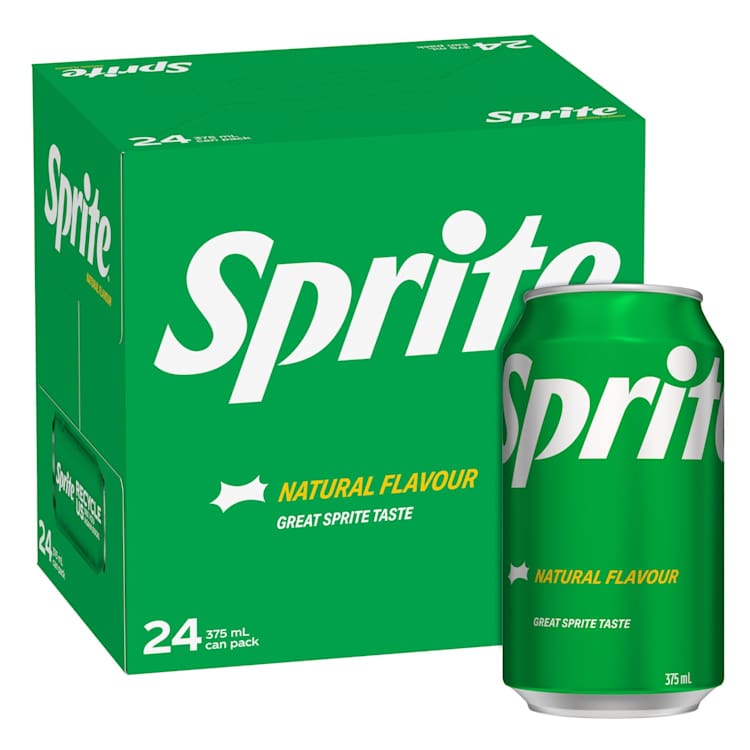 Sprite Lemonade Soft Drink Multipack Cans