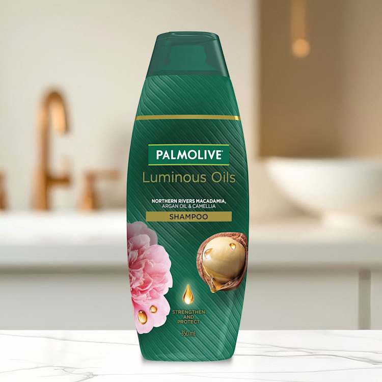 Palmolive Luminous Oils Moroccan Argan Oil & Camellia Protect Shampoo
