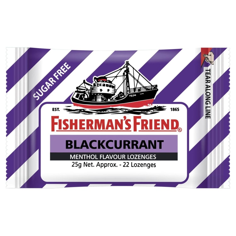 Fisherman's Friend Blackcurrant Sugar Free