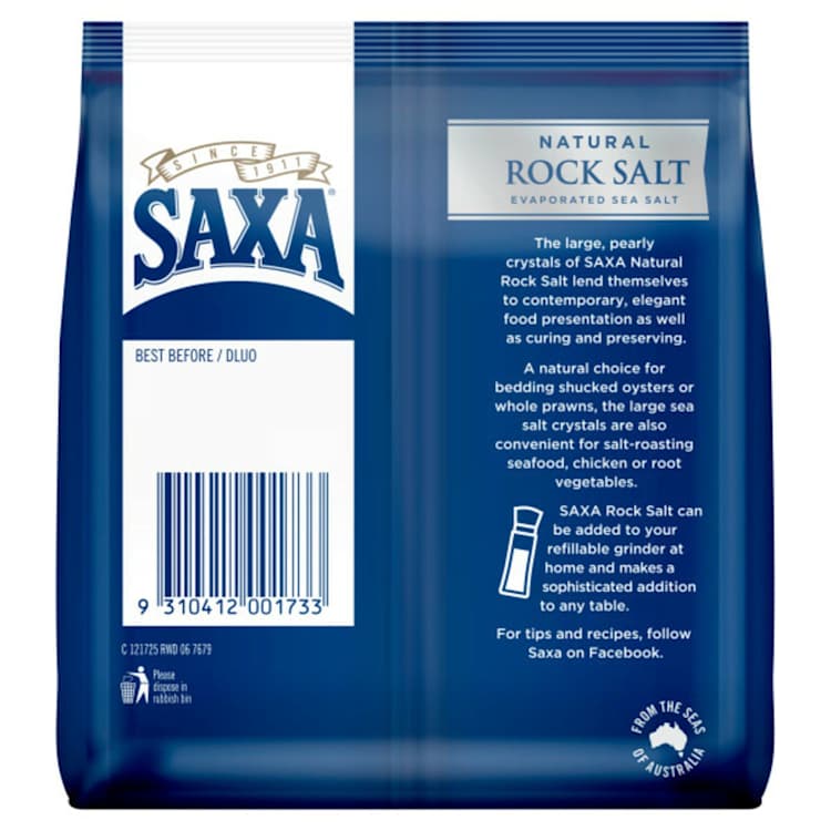 Saxa Natural Rock Salt