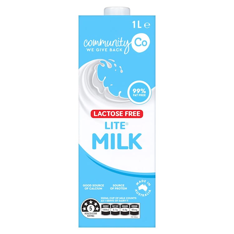 Community Co Lactose Free Low Fat Milk