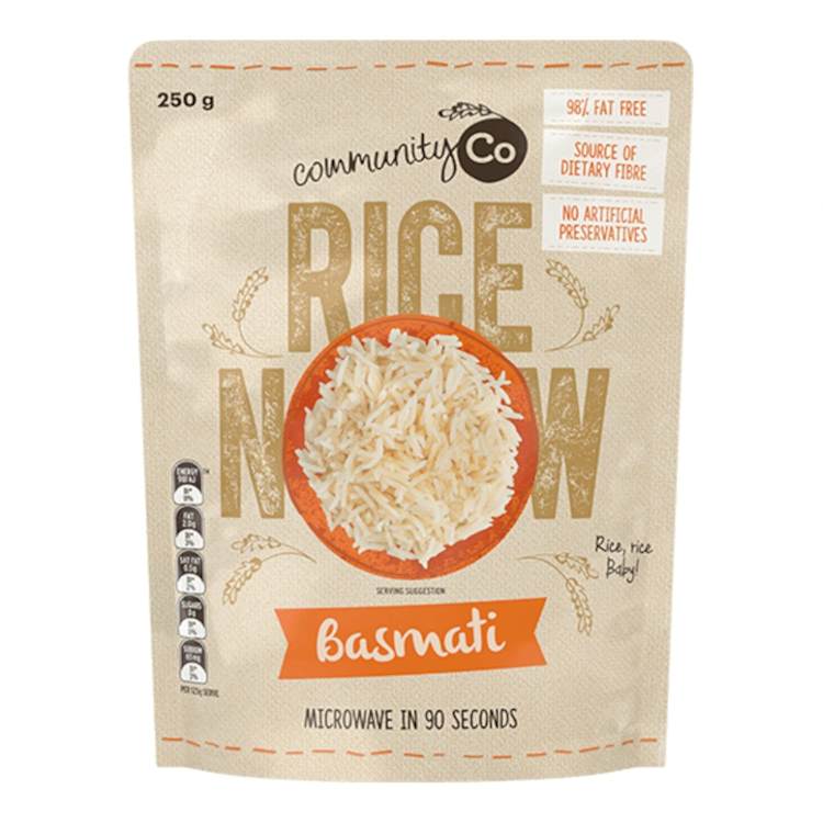 Community Co Microwave Basmati Rice