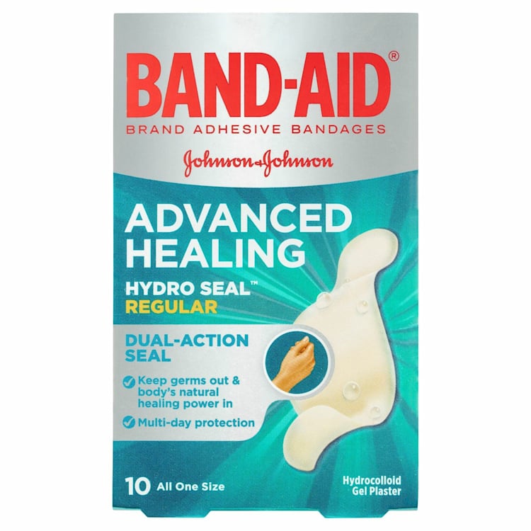 Band-aid Advanced Healing Hydro Seal Gel Plasters Regular